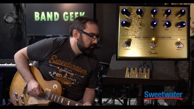 Checking Out The Fender Duel Pugilist Distortion Pedal смотреть онлайн