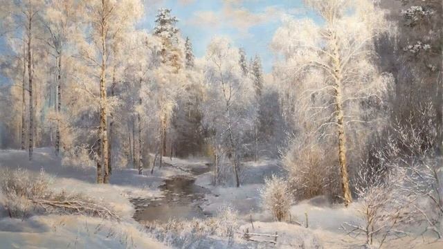 «Чародейка зима» - картины современных художников. смотреть онлайн