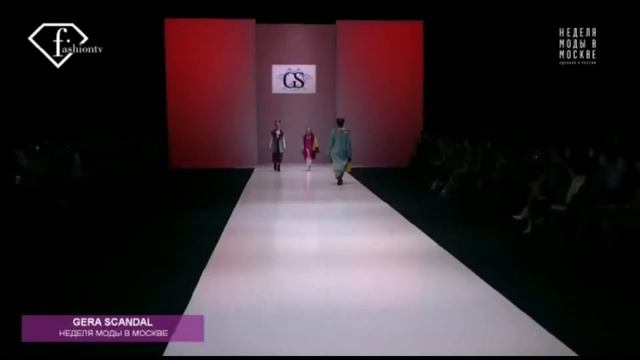Gera Skandal на Неделя моды в Москве с участием ученицы DNMODELSCHOOL   Кобяцкой