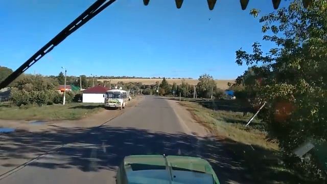 Пашем зябь  Перегоняю в Грецовку, ехал полтора часа   Проезжаем наш поселок Смотреть всем!