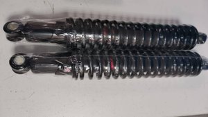 HONDA SUPER CUB AA04 КУРЬЕР ч.23 Новые амортизаторы не подошли(