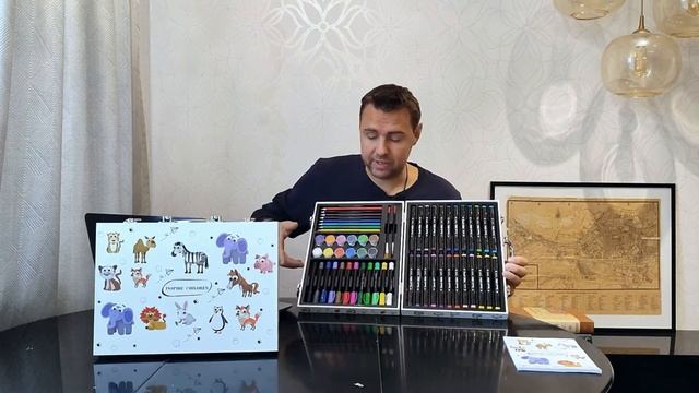 Набор для рисования в чемодане 2021 смотреть онлайн
