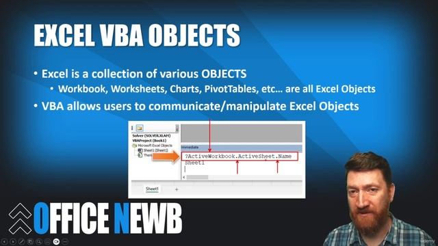 002 Intro to Excel VBA Object Oriented Programming Concepts
