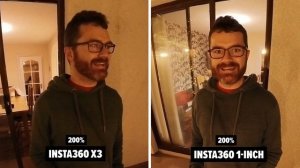 Insta360 X3 vs 1-Inch Lowlight Test & Comparsion