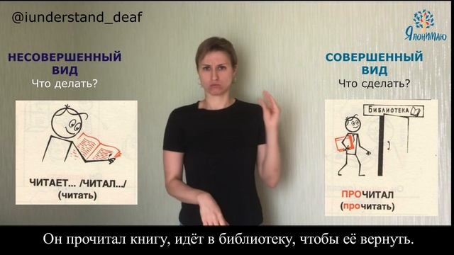 Глаголы совершенного и несовершенного вида.