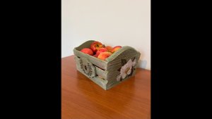Декорирование ящичка.