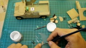 ?? One of the most powerfull tacticals Vehicle - Humvee M1025 Armored Vehicle skala 1/35 Full Build