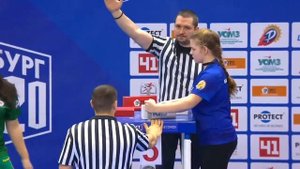 Армрестлинг Девушки (14-15 лет) 70 кг. правая рука