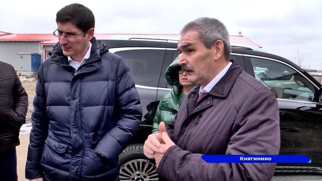 Княгинино с рабочим визитом посетил заместитель губернатора Андрей Саносян