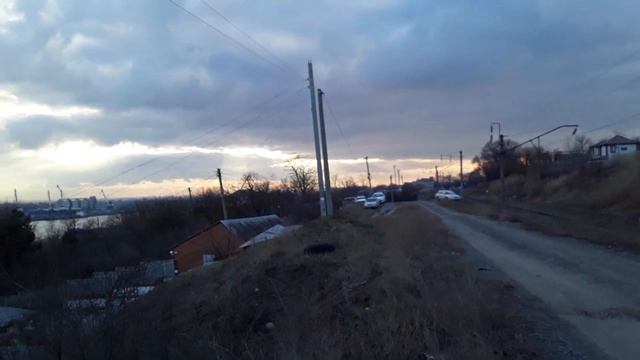 Вечерний вид реки Дон и Ростова, нигде не покажут тебе. смотреть онлайн