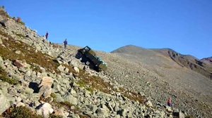 Тыва. Штурм перевала Салтасты на Унимогах. Экспедиция "Большой Саян-2010"