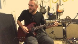 1965 Gibson SG Junior converted to Special Philip Sayce :Blood on your hands