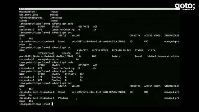 Distributed Data Stores on Kubernetes • Alena Hall • GOTO 2018