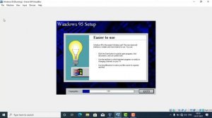 How To Install Windows 95 In VirtualBox