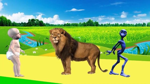 животные для детей дикие - дом животные для детей | BonBi TV