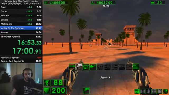 Serious Sam:The First Encounter [OLD WR BEATEN BY ME] Speedrun Any% 31:38 IGT/31:51 RTA EASY смотреть онлайн