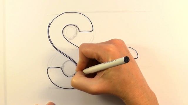 How to Draw a Cartoon Letter S and s смотреть онлайн