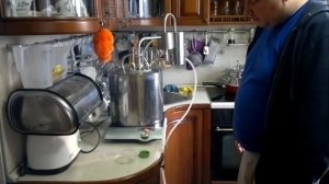 Перегонка браги на винных дрожжах 1