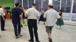 Кросс степ вальс Базовый шаг