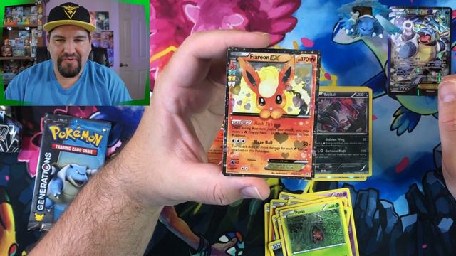 Pokemon Generations BLASTOISE EX Red & Blue Collection Box!