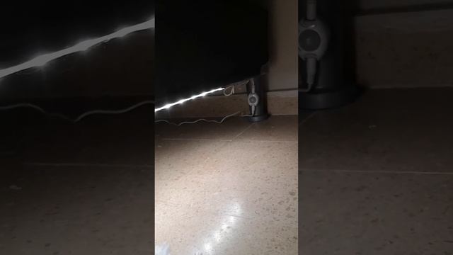 Vansky Motion Activated Bed Light, Flexible LED Strip Motion Sensor Night Light Bedside Lamp.