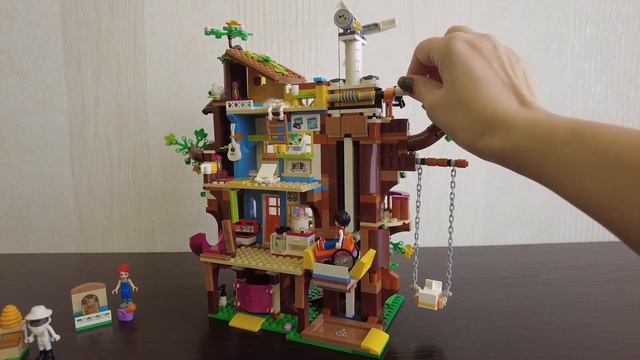 Лего френдс Дом друзей на дереве | Lego friends Friendship Tree House