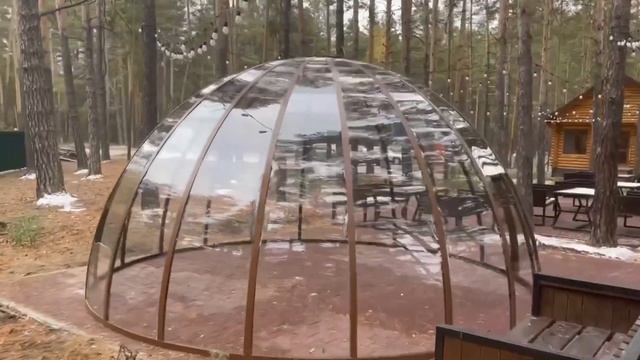 Купольная беседка для загородного отеля смотреть онлайн