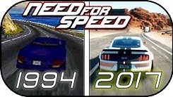 EVOLUTION of Need for Speed trailers (1994-2017) (ALL NFS trailers intros)