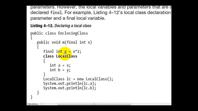 32 learn java for android development book level 2 Anonymous and Local Class Interfaces within Clas смотреть онлайн