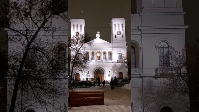 Невский проспект 16.12.22,Лютеранская церковь Святых Петра и Павла