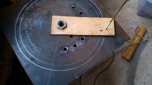 Изготовение дверцы для печи буржуйки из газового баллона