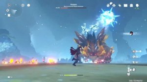 Genshin Impact Ризли с0 против ВСЕХ боссов Тейвата😏 или как ВСЕ боссы были побеждены за 2 часа))