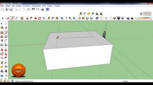 Создание четырёх скатной крыши в программе SketchUp