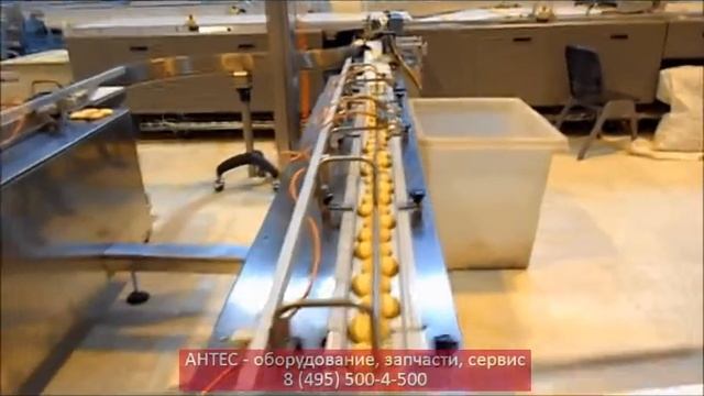 Горизонтальная упаковочная машина ZEPHYR - упаковка печенья - АНТЕС смотреть онлайн
