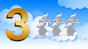 Математика для детей. Упражнение + обучение. Урок 3. Учим цифру 3 и сравнение: высокий - низкий.