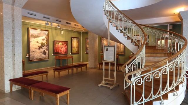 Экскурсия в Школу акварели Сергея Андрияки смотреть онлайн