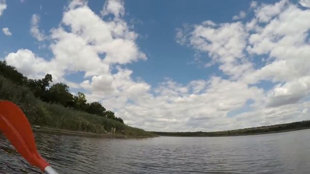 Дарьевский пруд. Каяк. 12.07.2015 смотреть онлайн