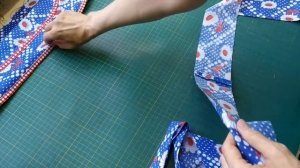 Как сшить кухонный фартук. Подробный МК в двух частях. Часть вторая.