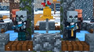 Villager vs Pillager Life Winter War 1 - Alien Being Minecraft Animation