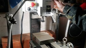 Фрезерный станок Metal master MMD-20LV, после сборки.