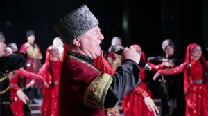 Чеченская вокально хореографическая композиция "Краса гор".avi
