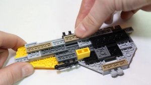 Lego Star Wars 75038 Jedi Interceptor Build and review