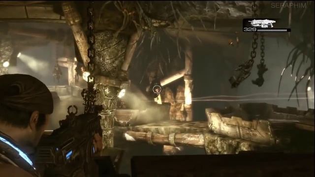 Gears Of War 3: Insane Walkthrough - Act 2: Chapter 4 - Trench Run (1/2) смотреть онлайн