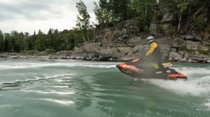 Пороги Катуни на гидроциклах.