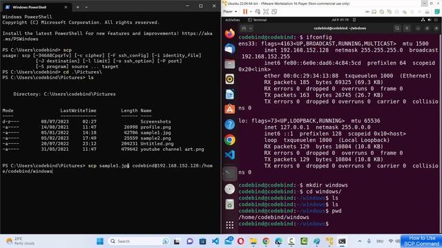 How To Copy file from Windows to Linux