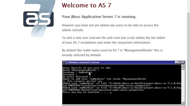 JBoss 7.1.1 Installation in Windows 10 with Oracle JDK 7 (Java 7) смотреть онлайн