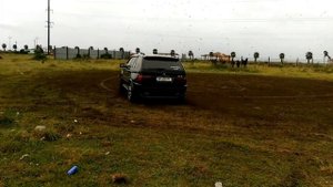 BMW E53 X5 4.8is drift