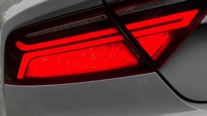 Переделка красных поворотов на желтые в автомобиле Ауди .