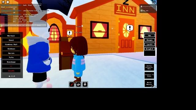 Roblox underground RP/undertale RP Part 1Il Frisk showed mercy смотреть онлайн