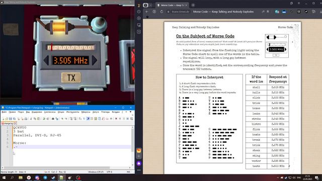 Keep Talking and Nobody Explodes | Как решить? | Morse Code смотреть онлайн
